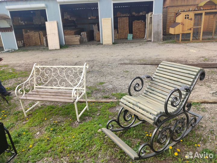 Качели,лавки кованные изделия
