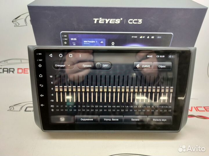 Магнитола Teyes Chevrolet Aveo T250 2006-12 CC3 4