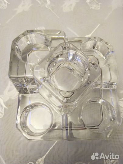 Хрустальный подсвечник