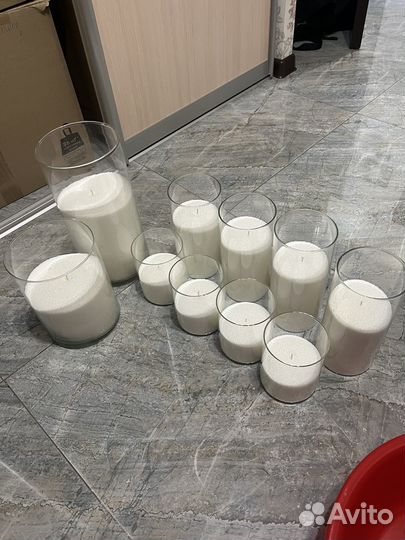 Насыпные свечи