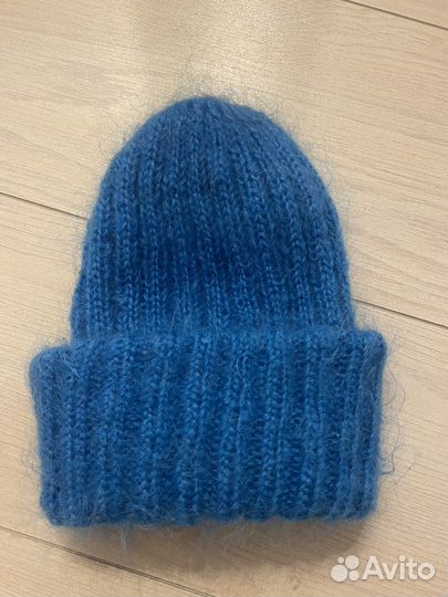 Шапка женская вязаная ручная работа