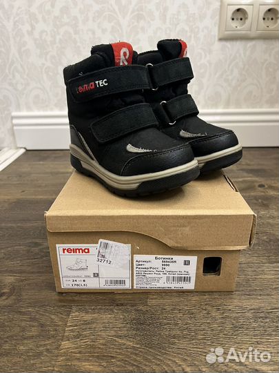 Ботинки зимние детские Reima tec Qing 24