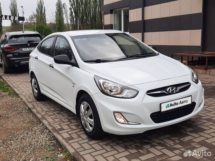 Hyundai Solaris 1.6 МТ, 2012, 165 080 км