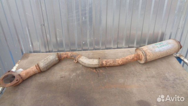 Приемная труба глушителя Chevrolet Lacetti