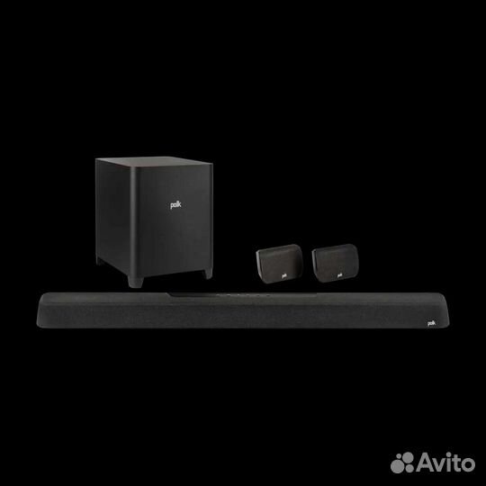 Polk magnifi MAX AX soundbar + колонки SR2