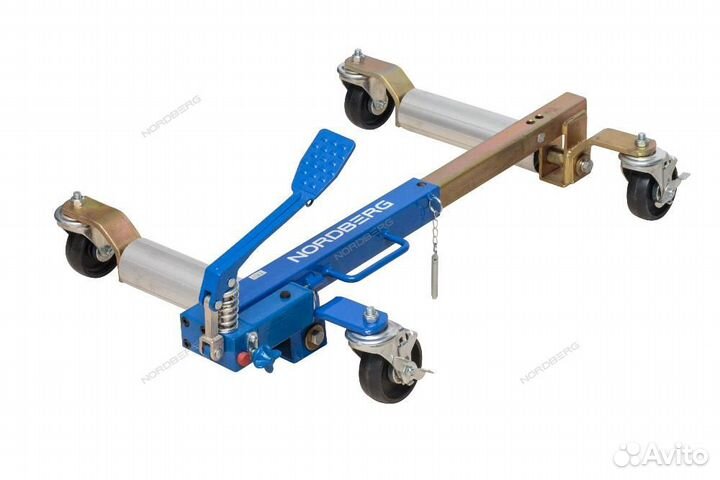 Домкрат подкатной гидравл. для перемещения авто