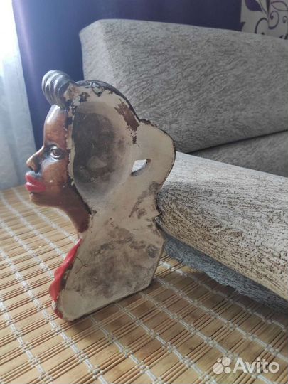 Панно СССР. Гипс. Латунь