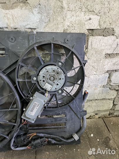 Диффузор в сборе VW Touareg, Cayenne, Q7 162012