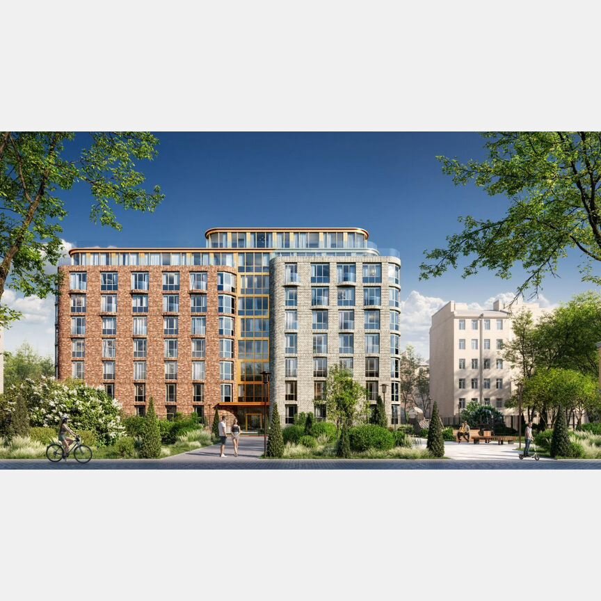 2-к. квартира, 117,2 м², 8/9 эт.