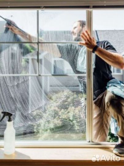 Мойка окон,балконов,лоджий,витражей,Клининг