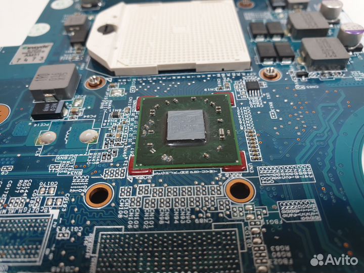 Материнская плата HP G62, дефект