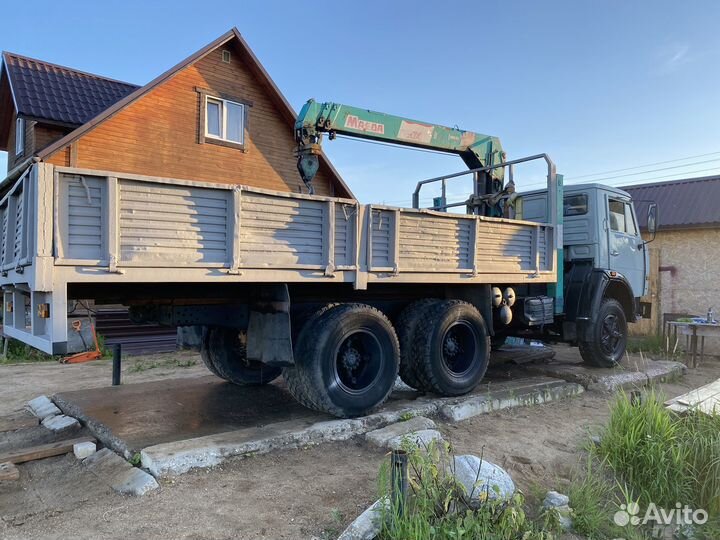 КАМАЗ 53208 с КМУ, 1988