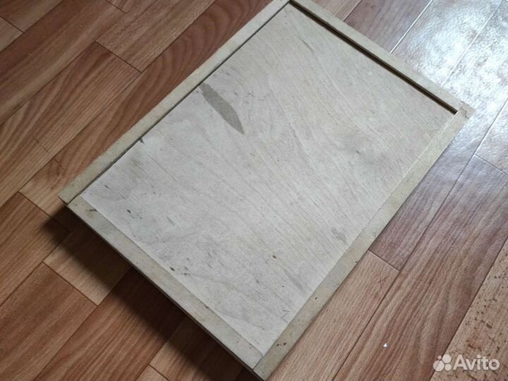 Деревянная плоская коробка СССР