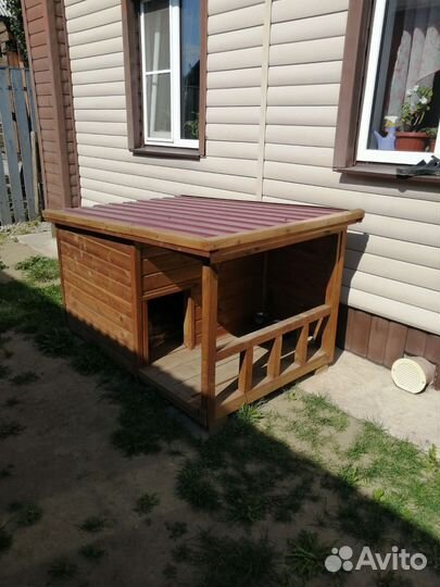 Будка для собаки утепленная