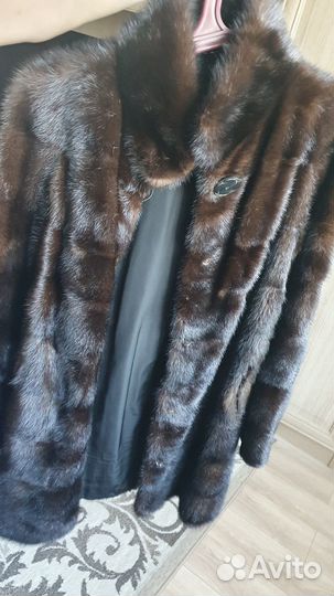 Шуба норковая 42 44 бу
