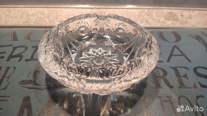 Пепельница хрустальная СССР