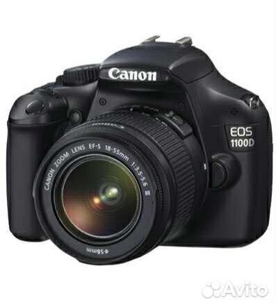 Зеркальный фотоаппарат canon EOS 1100D