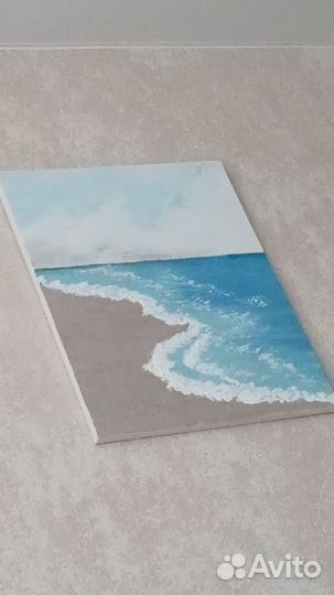 Картина из текстурной пасты