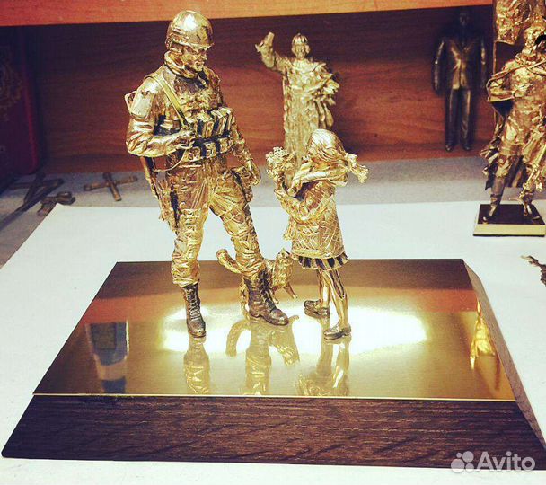 Изготовление силиконовых форм, Литье в Латуни