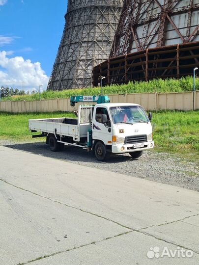 Аренда и услуги манипулятора, стрела 3 т, борт 3.5 т, 4.7 м