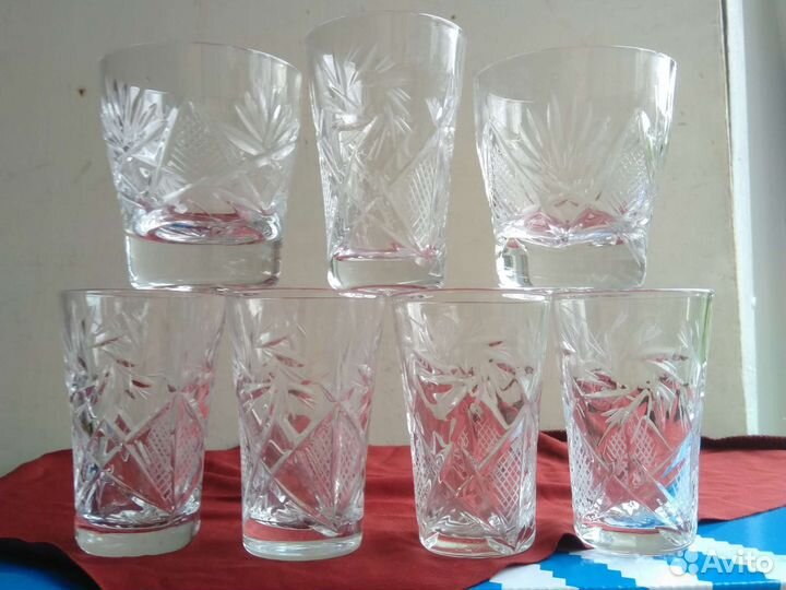 Стопки.Хрусталь. СССР