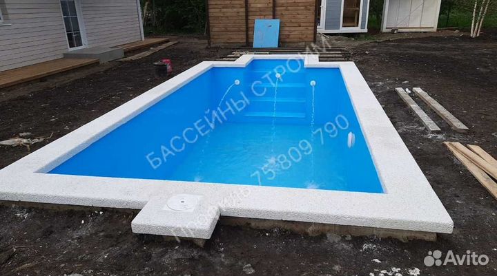 Бассейн 6х3х1,5 от производителя
