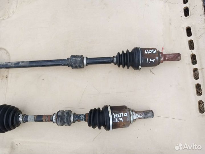 Привода передние nissan note мккп 1.4