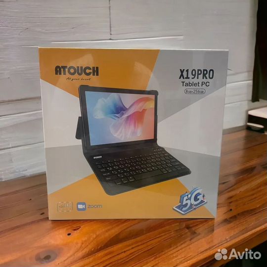 Планшет Atouch X19 PRO (10.1 дюйм) с клавиатурой