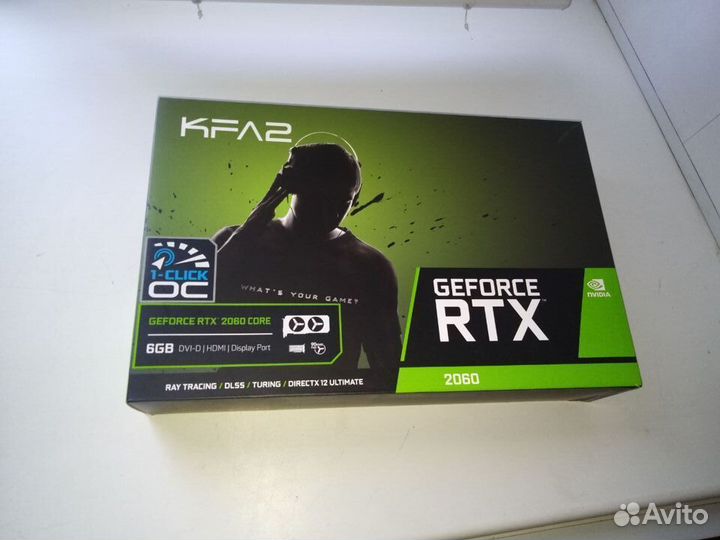 Видеокарта RTX 2060 6GB на гарантии