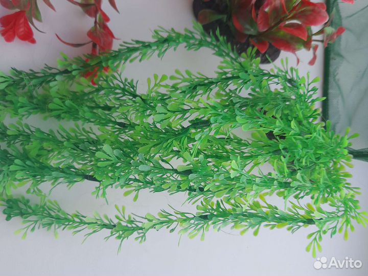 Растения в аквариум искусственные