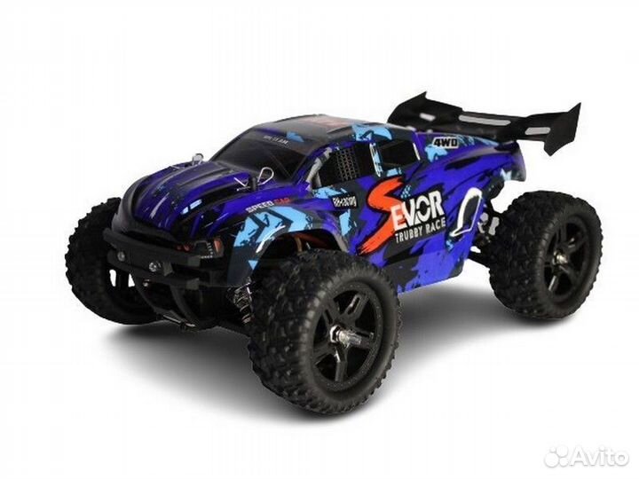 RH1661V2-blue Радиоуправляемая трагги Remo Hobby S