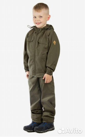 Костюм дет. Пионер тк.сорочка цв.хаки