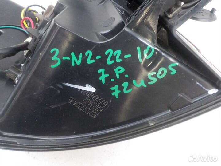 Фонарь задний правый наружный на Chery Tiggo 7 Pro 605000202AA