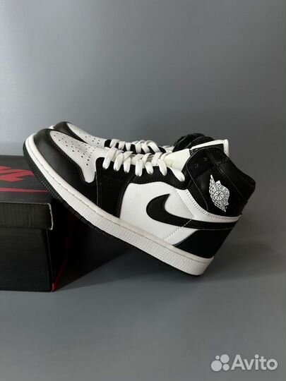 Кроссовки Nike Air Jordan 1 High Panda Winter