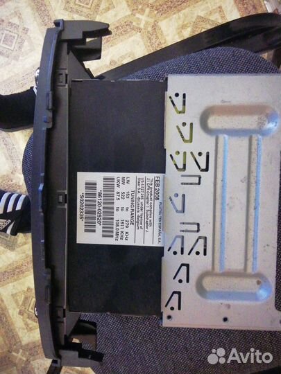 Магнитола тойота аурис 2008 штатная