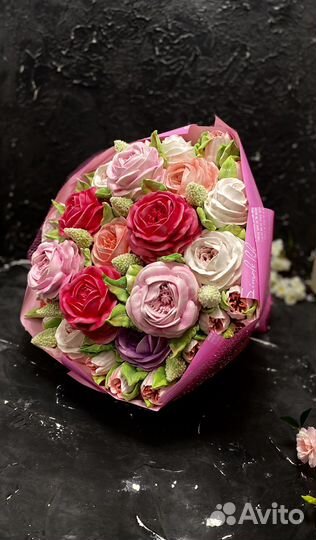 Букеты, зефирные цветы, подарки