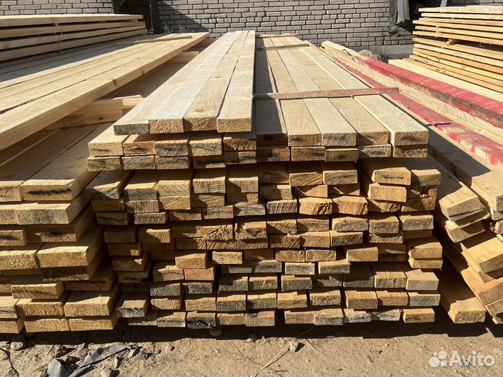 Доска обрезная 1 сорт 40х100х6000