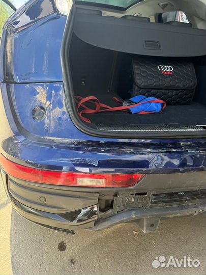 Бампер задний на audi q5 sportback