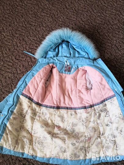 Пальто для девочки рост 140