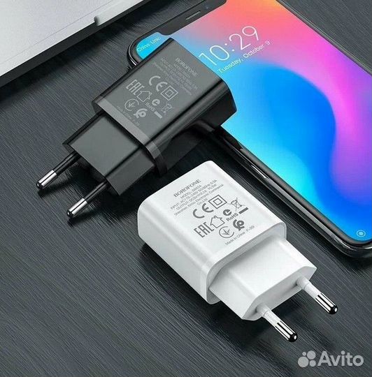Сетевое зарядное устройство Borofone BA52A