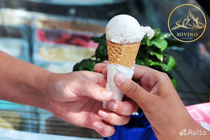 Продажа алко-крафтового мороженого 