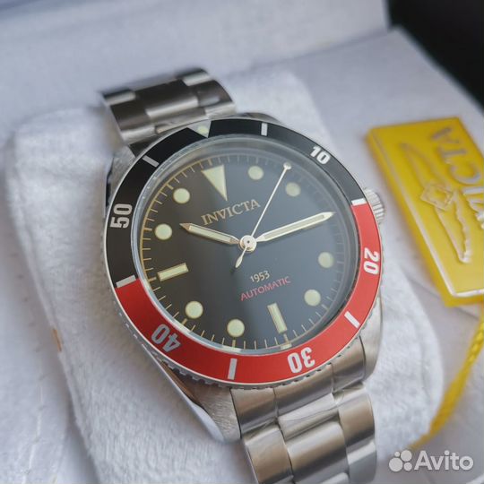 Часы Invicta Pro Diver 1953 Дайверы Механика Новые