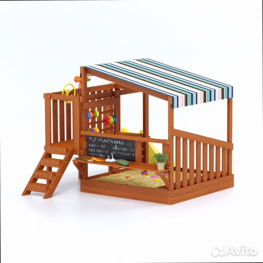 Игровая площадка Песочный дворик 3 на участок