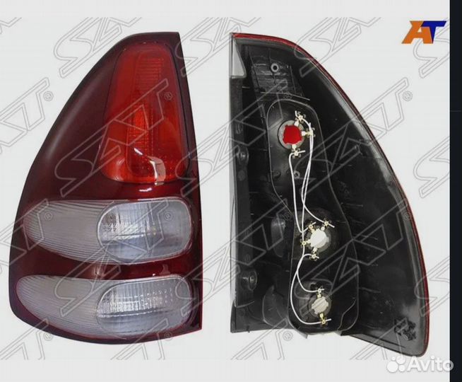 Задние фонари land cruiser prado