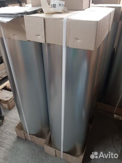 Сэндвич дымоход 150х250, нов.компл, для печи-котла