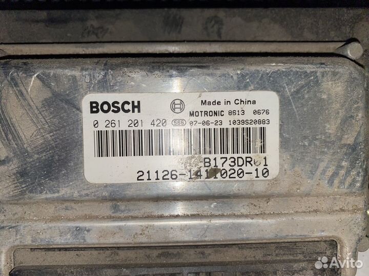 Эбу мозги LADA priora 21126 126 мотор bosch