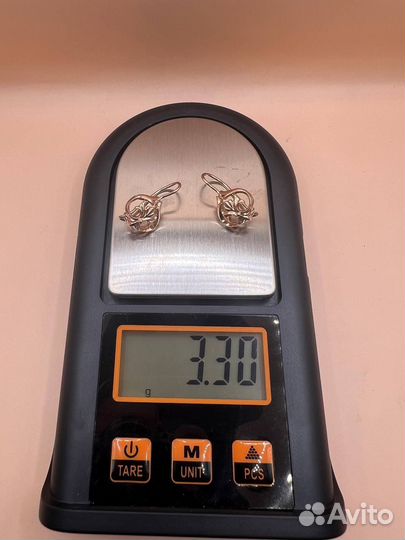 Золотые серьги в идеале 585