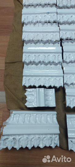 Антикварные израсцы россия Верхняя полка камина