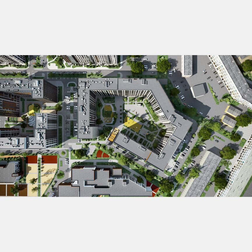 1-к. квартира, 61,5 м², 1/16 эт.