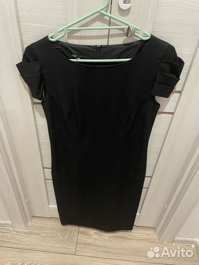 Платье черное 44